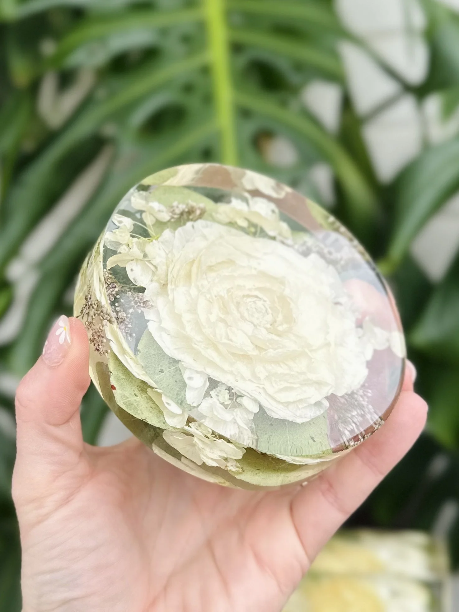 Floral Coasters - 1" Depth | Small Floral Keepsakes