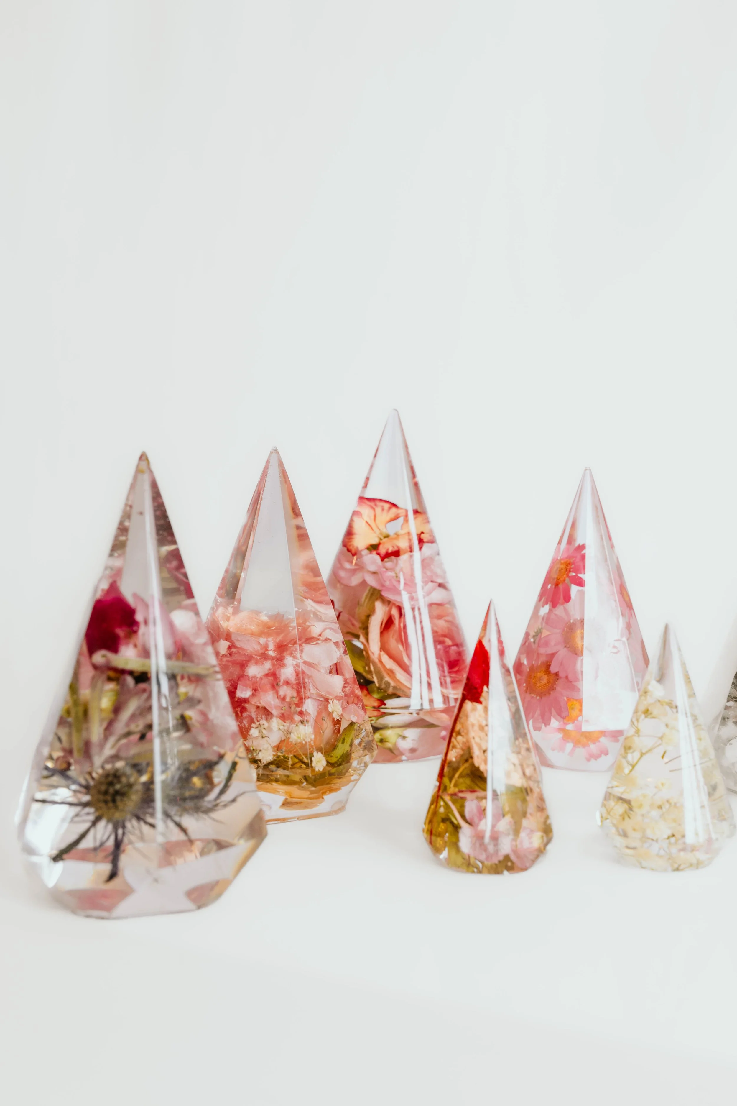 Smooth Ring Holders | Small Floral Keepsakes