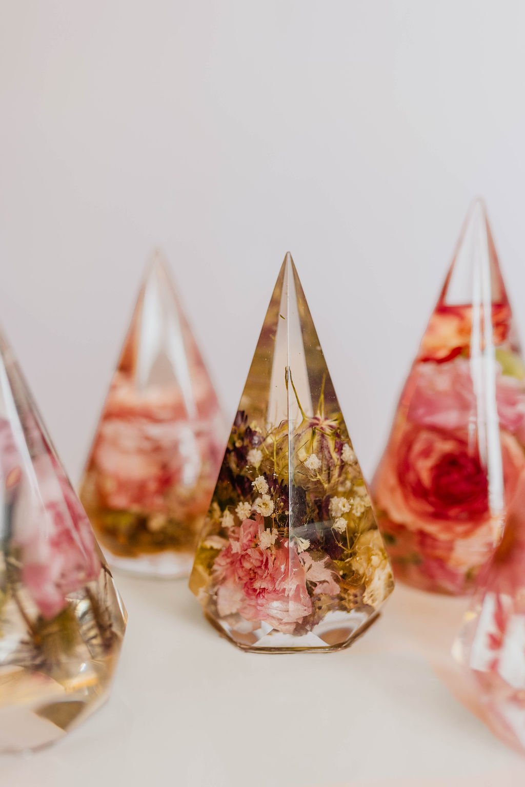 Faceted Edge Ring Holder