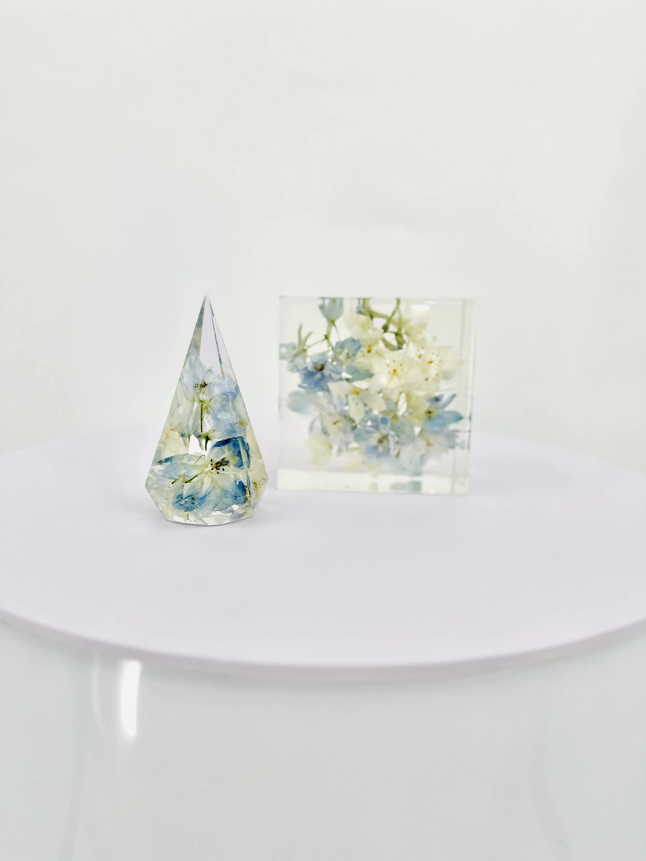 custom faceted ring holder handcrafted in Omaha