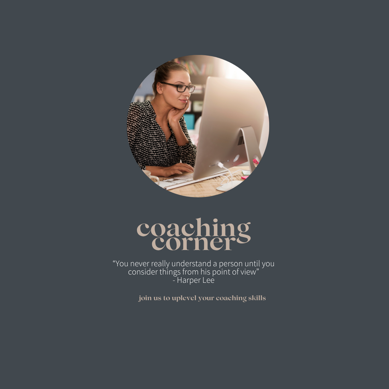 coaching corner: