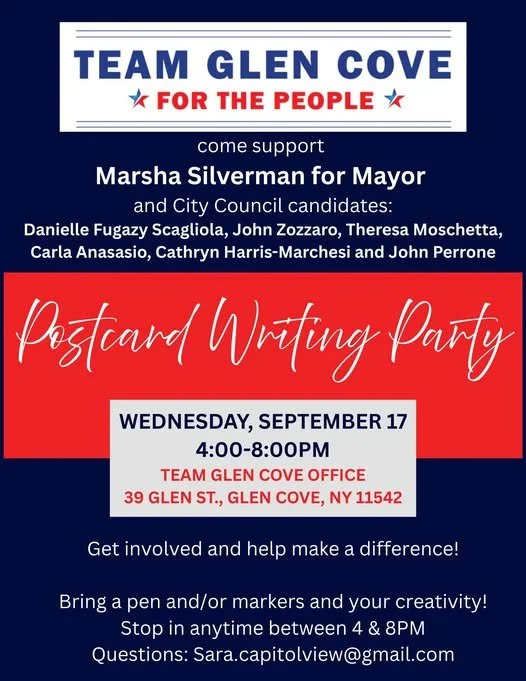 Postcard Writing Party