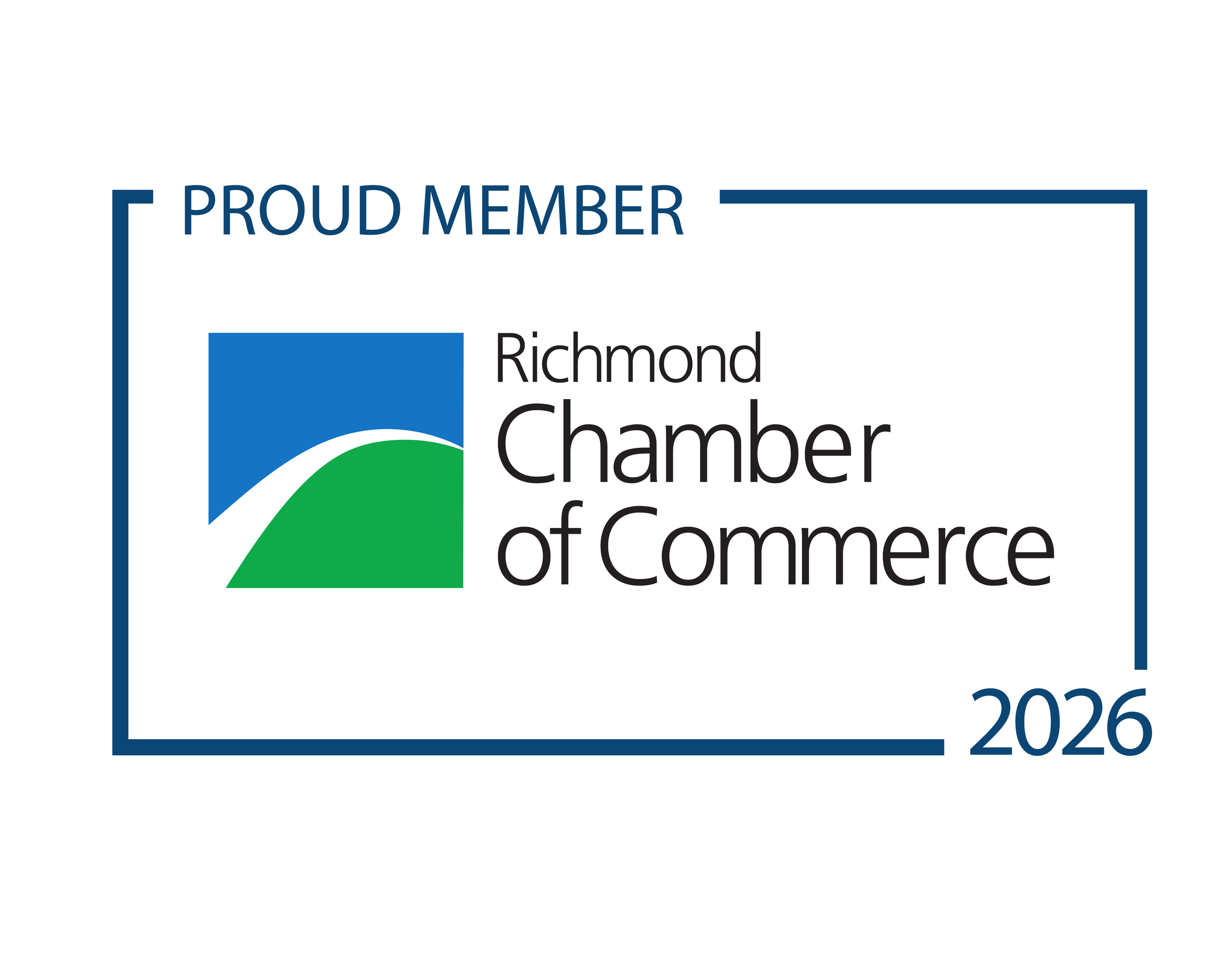 Proud Member of the Richmond Chamber of Commerce 2026