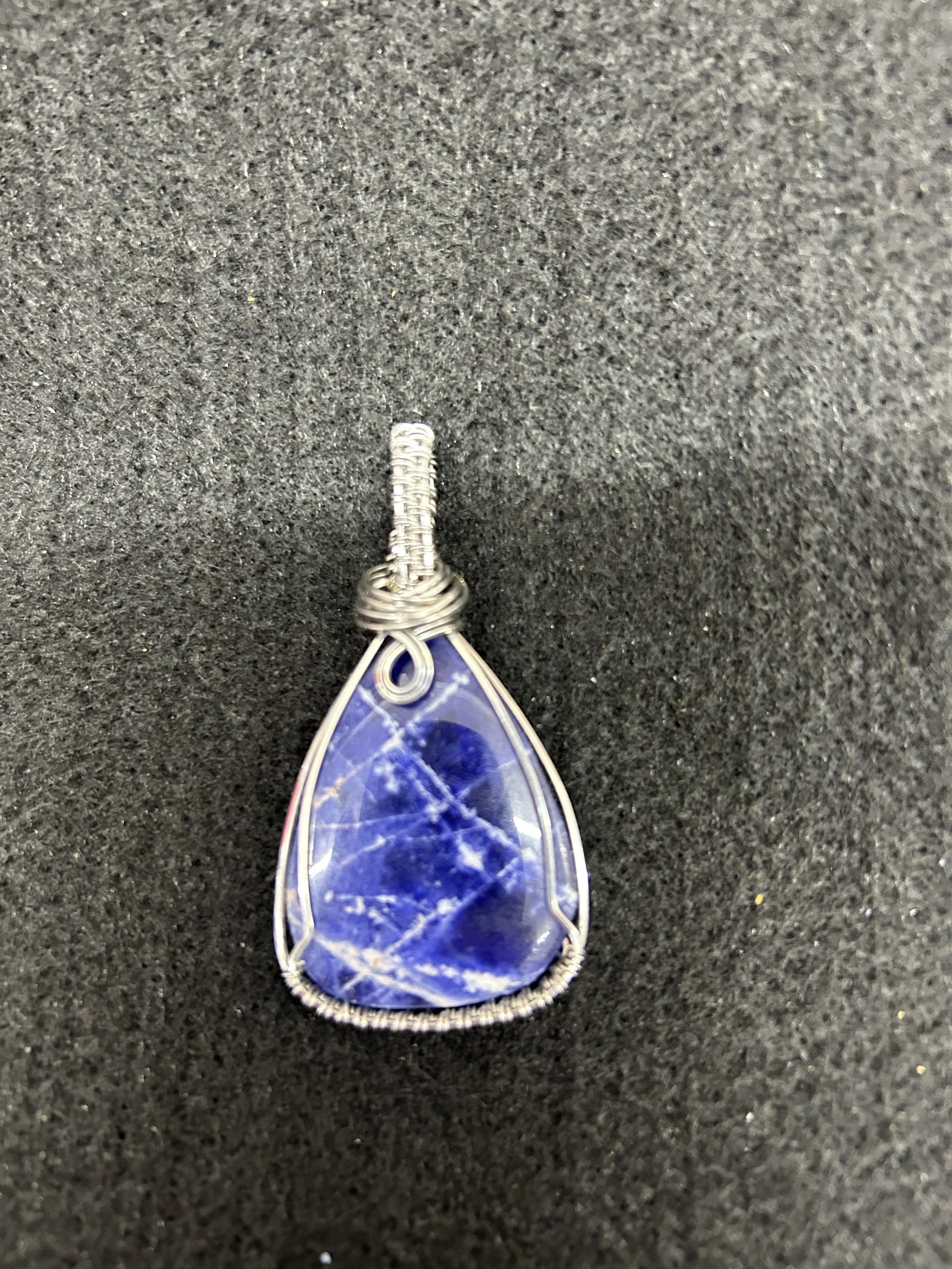sodalite pendant