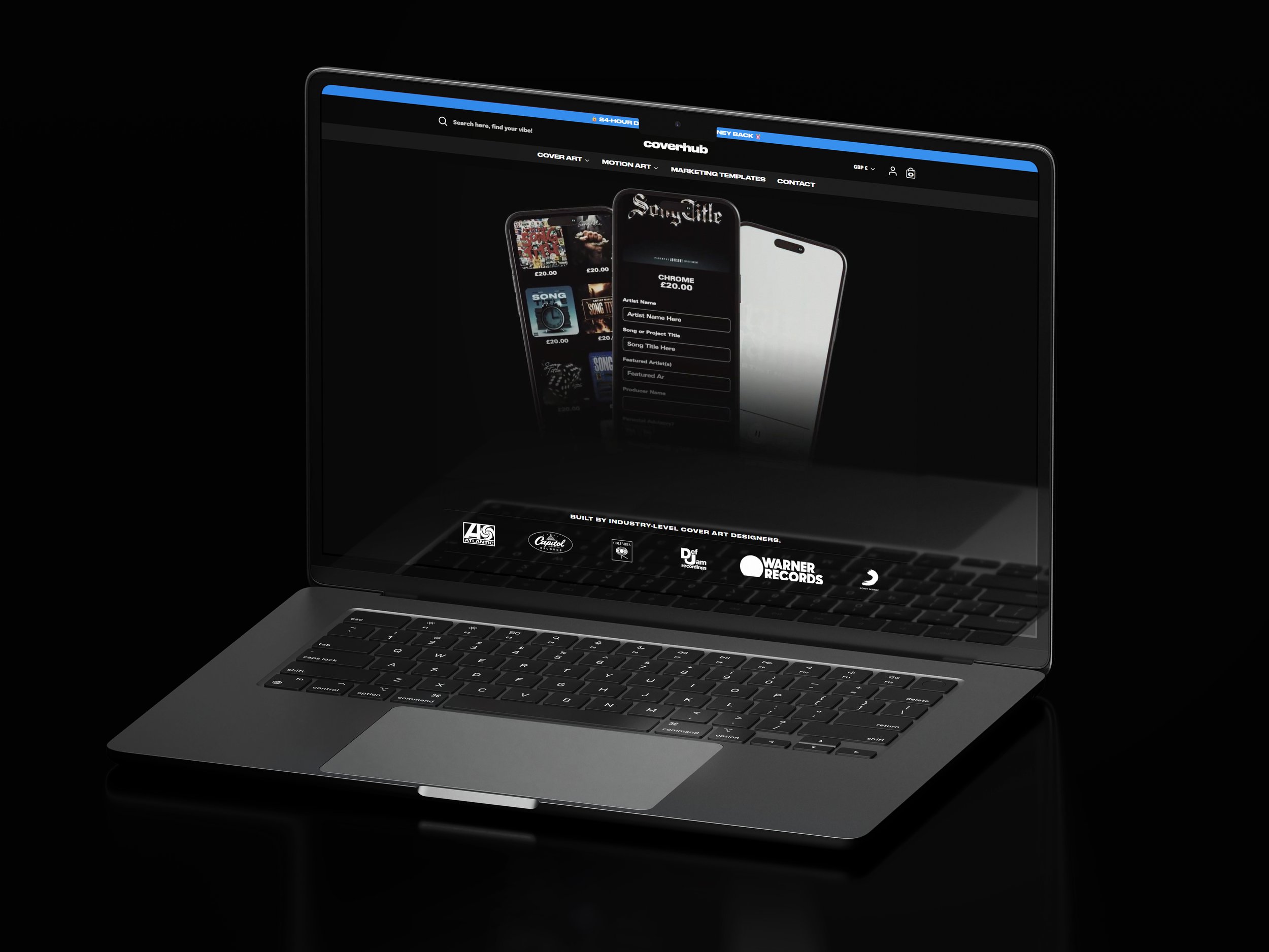 Cover-Hub — Brand Identity & Digital Product Platform