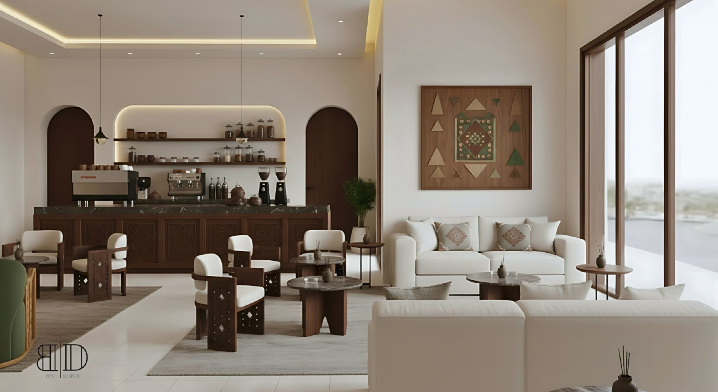 Dallah is a story of tradition meeting modern hospitality. Named after the iconic Arabian coffee pot, the brand was built to honor the ritual of coffee in the Middle East — while bringing that ritual into a contemporary, refined experience.