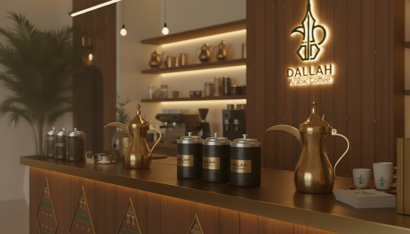 Dallah is a story of tradition meeting modern hospitality. Named after the iconic Arabian coffee pot, the brand was built to honor the ritual of coffee in the Middle East — while bringing that ritual into a contemporary, refined experience.