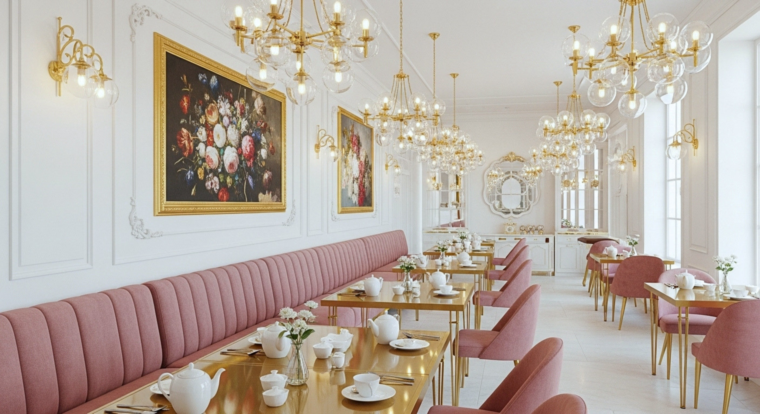 Paris Cloud was designed to feel weightless. A café concept built around softness — soft colors, soft lighting, soft seating, soft moments. Every element of the brand and space was crafted to create a sense of calm escape from a chaotic city.