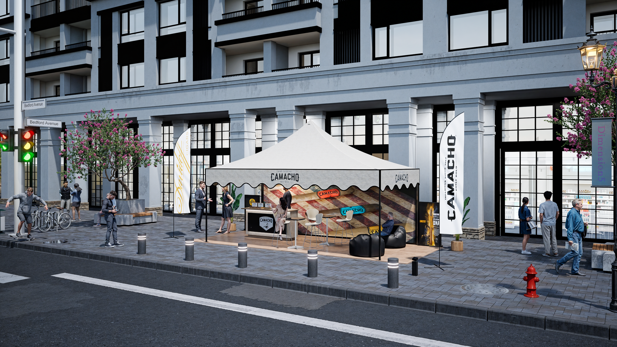 Custom booth designs for exhibitions, trade shows, and brand activations. From concept and 3D rendering to fabrication and on-site install — every booth built to make your brand the one people remember on the floor.
