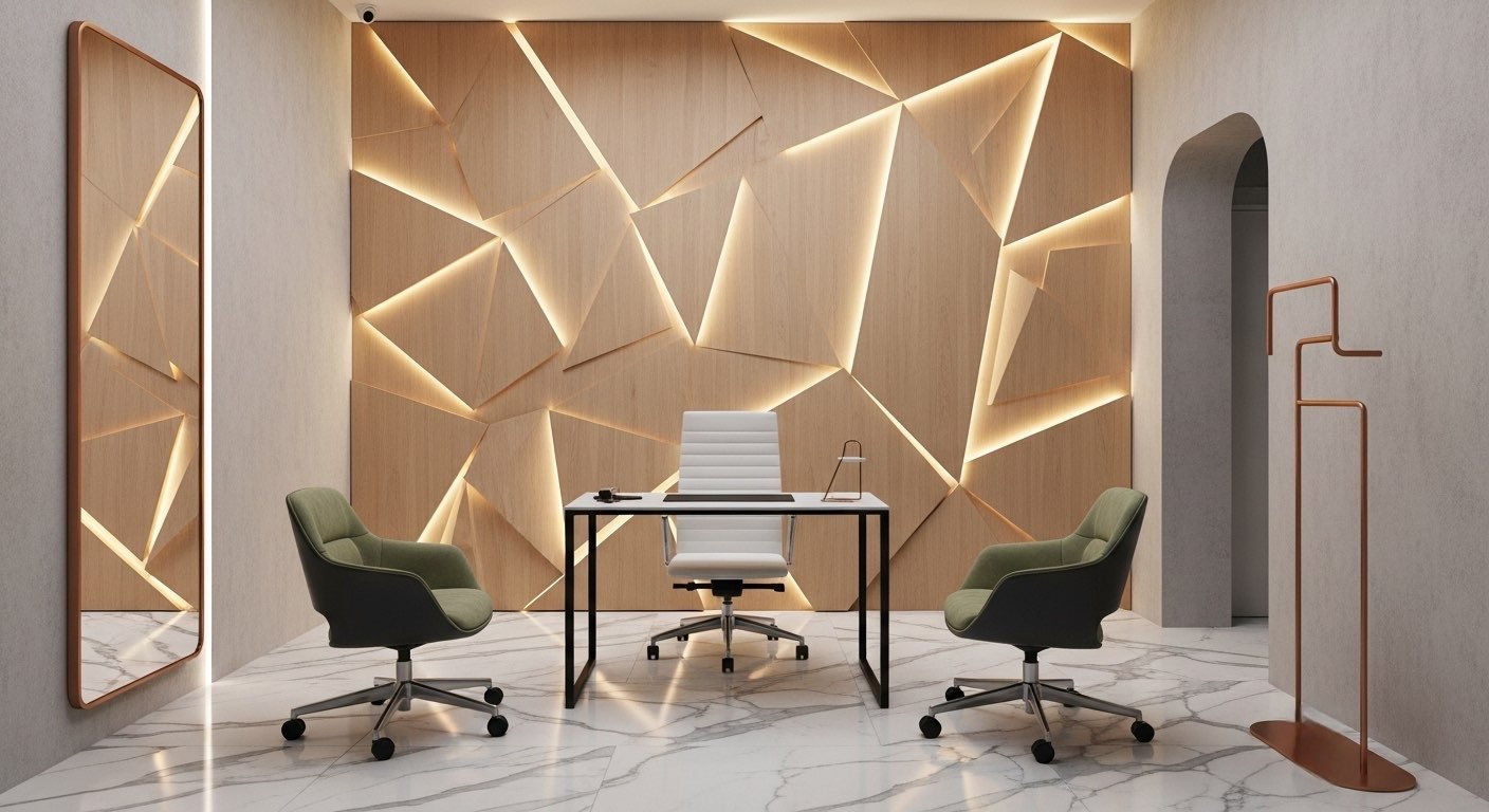 We approached this dental clinic project as a complete brand and interior experience — designed to dissolve the anxiety most patients carry into a clinical setting. From the first impression at the entrance to the final detail in the treatment rooms,