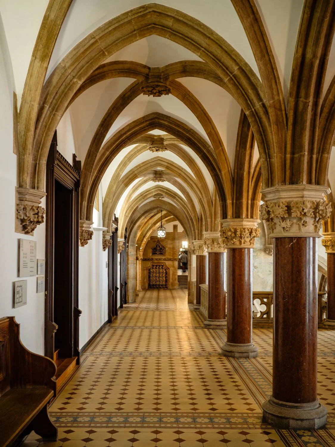 New Town Hall interiors in Marienplatz, Munich