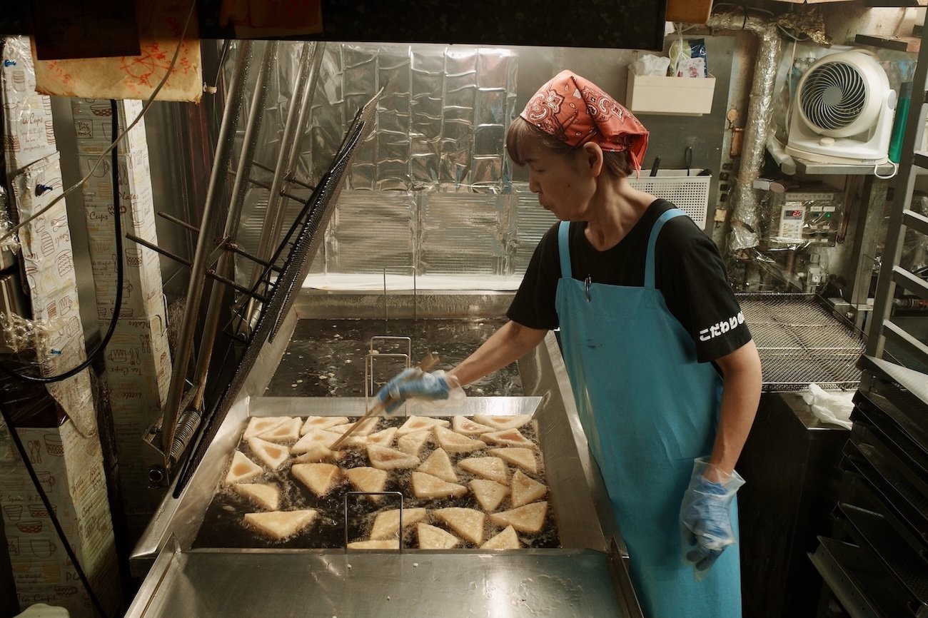 Japan — Inner Japan × Sensory Travel: street vendor cooking Japanese specialties