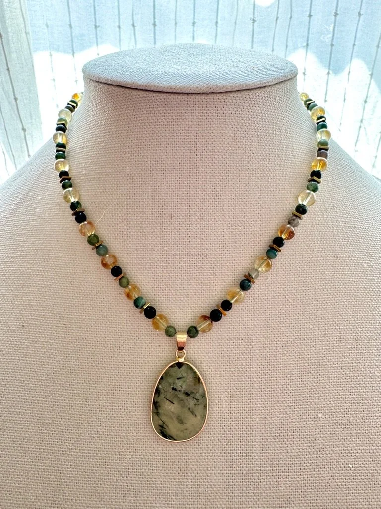 Gemstone Pendant Necklace