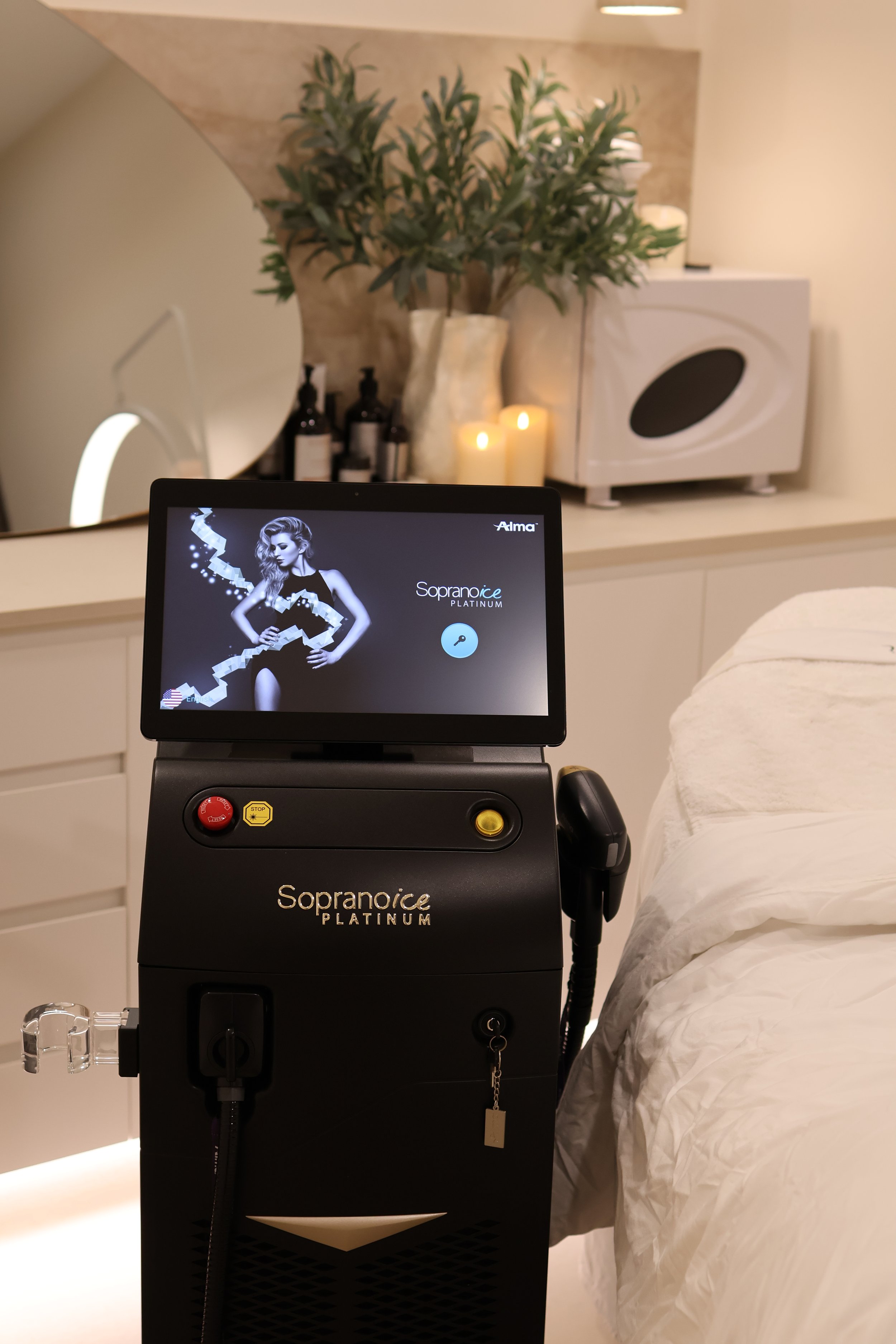 Soprano laser hair removal at rejuved Bateau Bay
