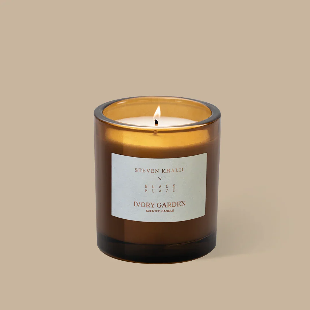 Ivory Garden Scented Candle - Steven Khalil x Black Blaze