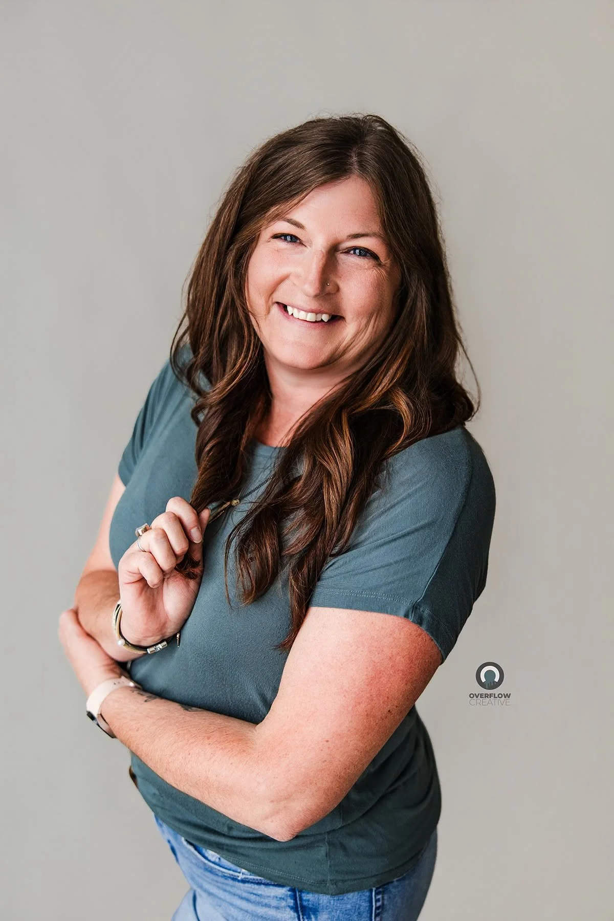Bobbi Jo Hamilton, somatic mental health therapist and founder of Northwoods Velvære Studio.