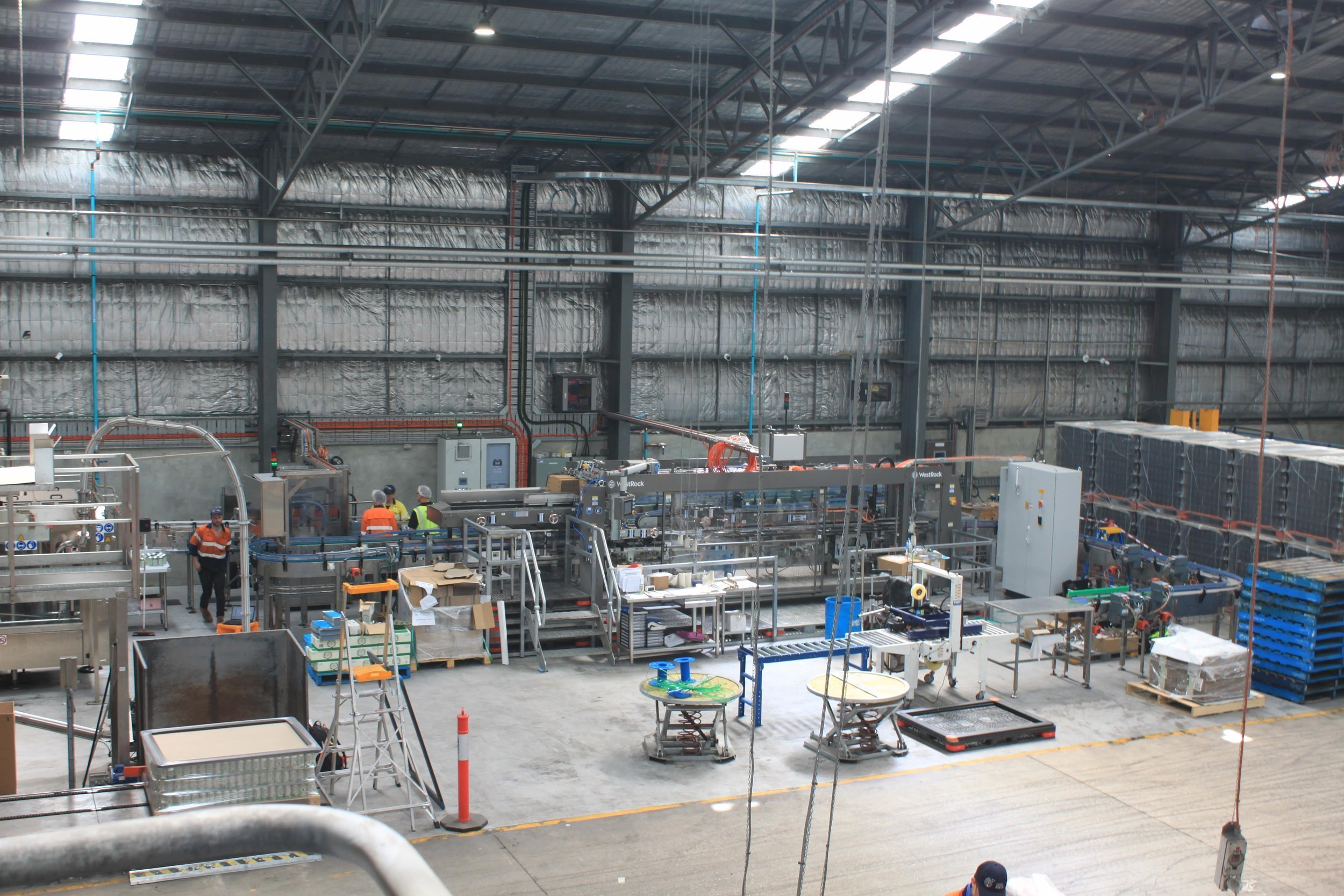Automating our canning pack off machinery