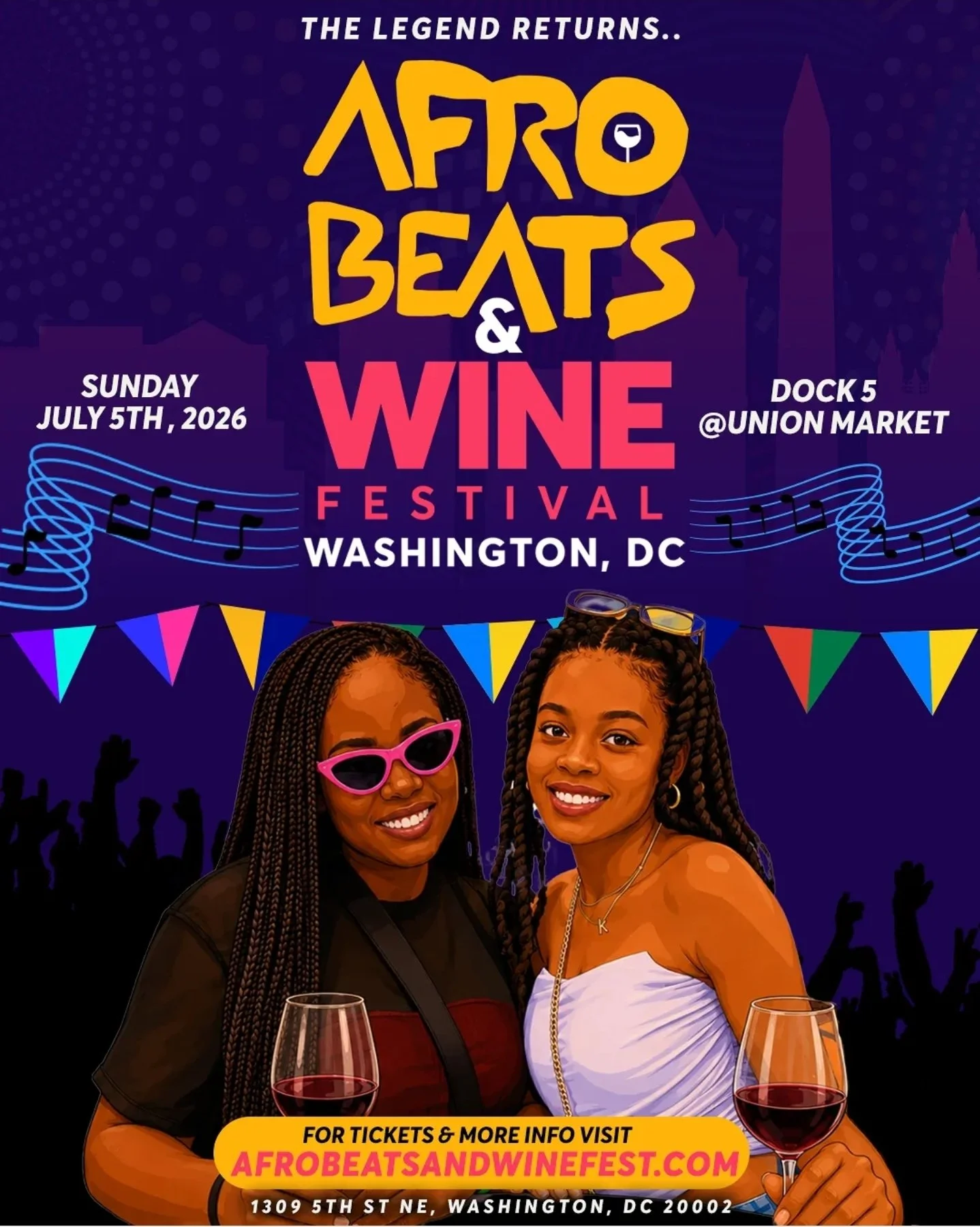 Afrobeats &amp; Wine Festival ‘26 - DC