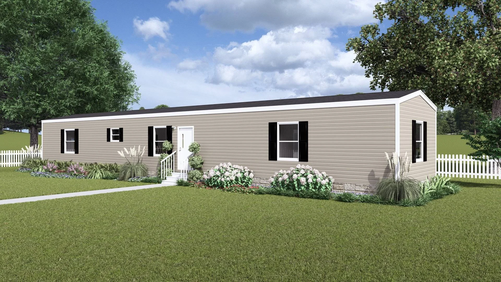 The Aspen 3.5 Bed 2 Bath ($89,000)