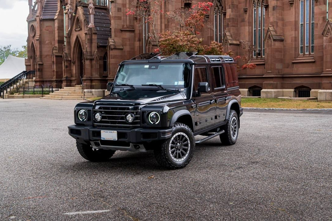 Ineos Grenadier luxury off-road SUV rental in New York and New Jersey