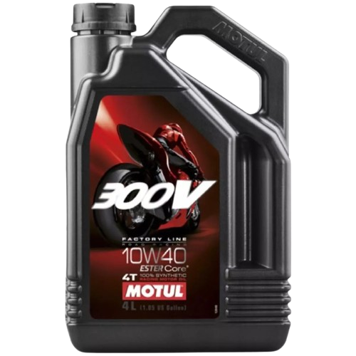 Huile moteur 10w40 Motul 300V 4L