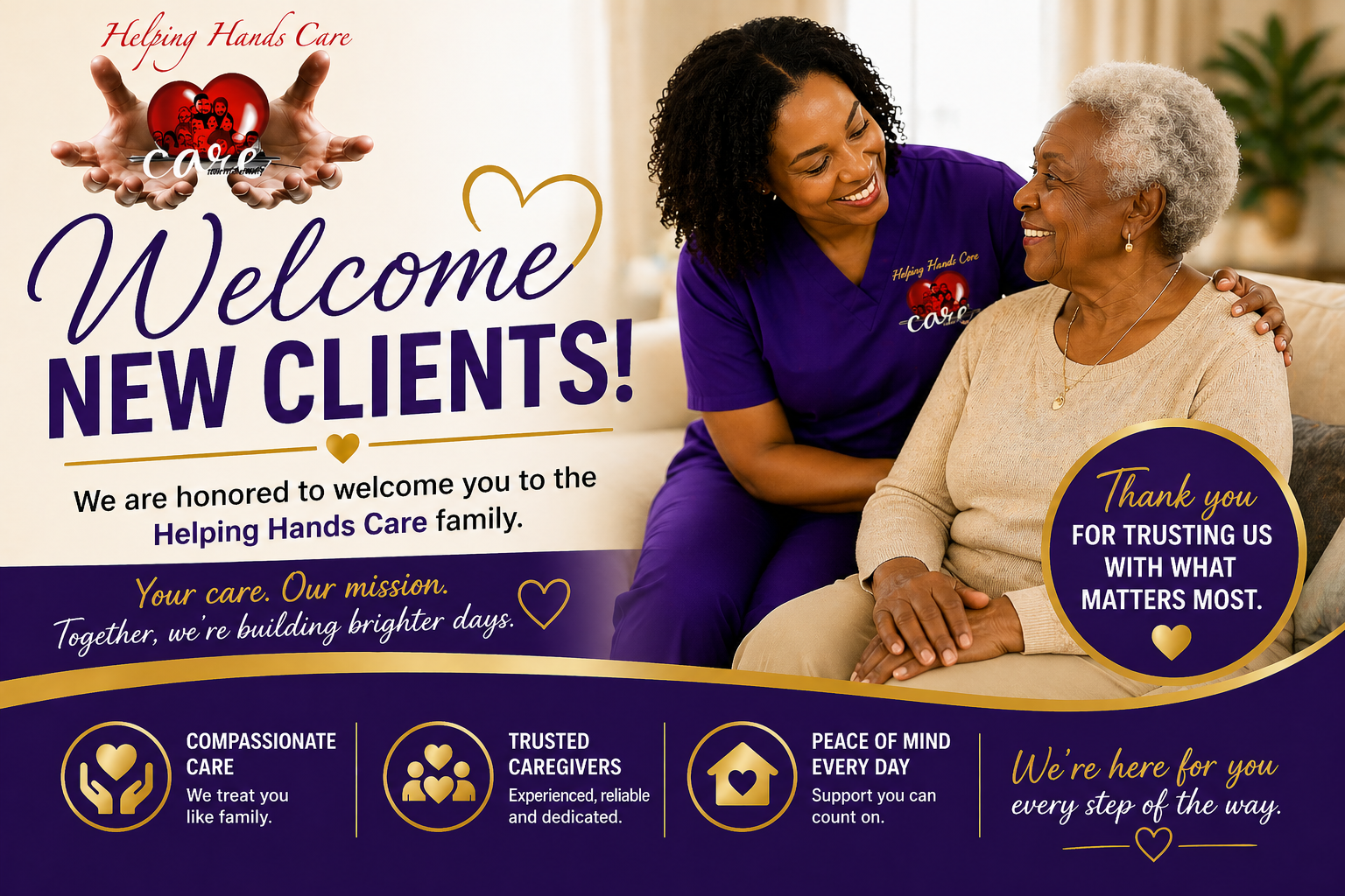 Welcome New Clients