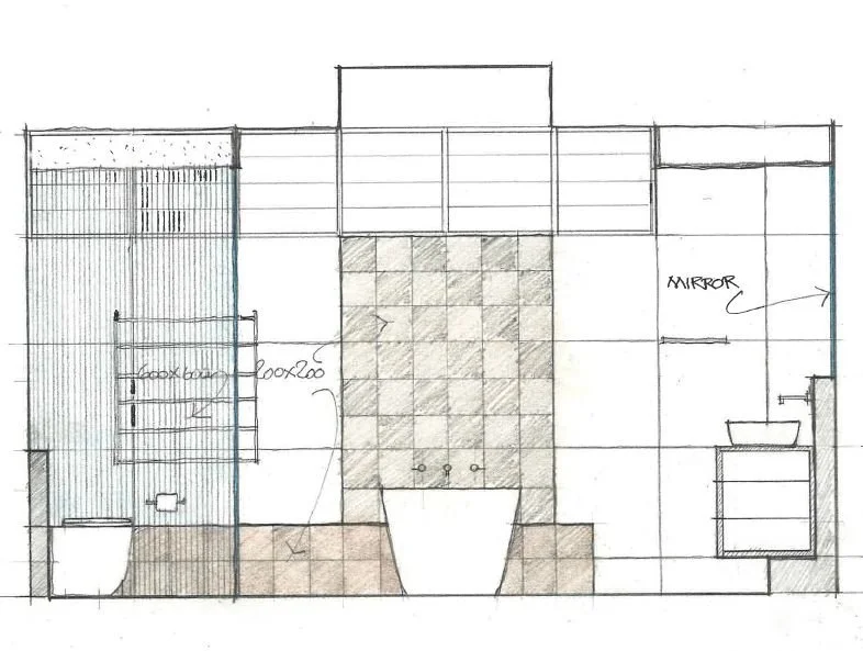 Master Ensuite elevation