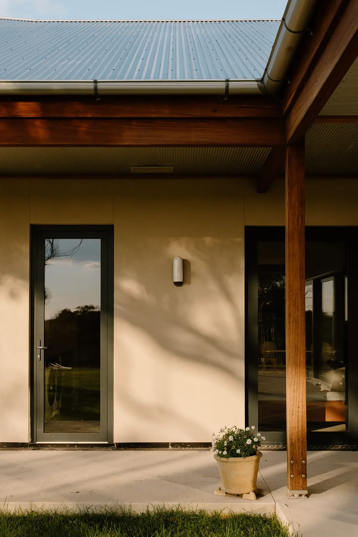 image showcasing the external light fittings