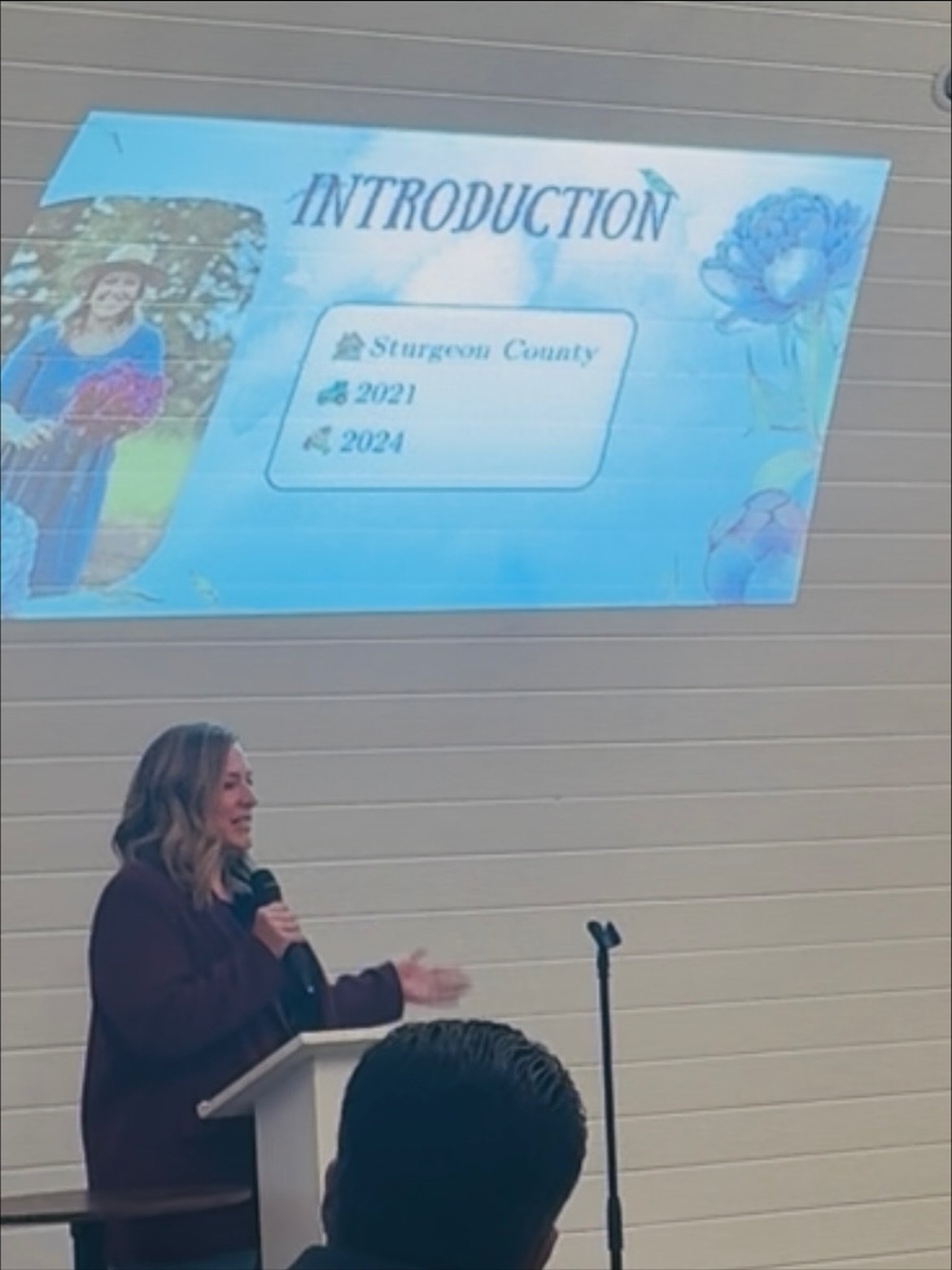 🌱Was invited to speak at Sturgeon County&rsquo;s Small Business Week about Cut Flowers!🌱