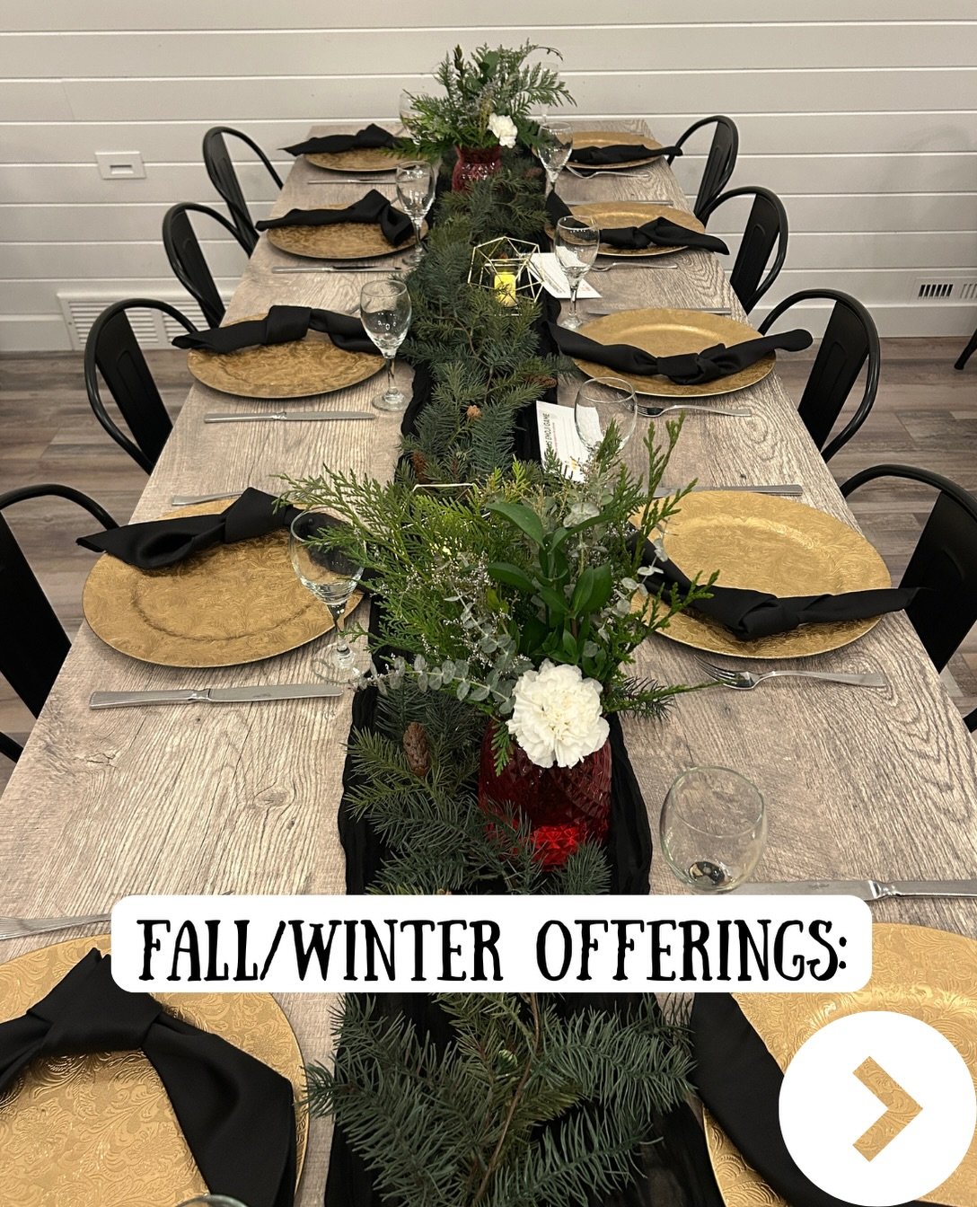 Our growing season is over, but flowers are year round!

Reach out!