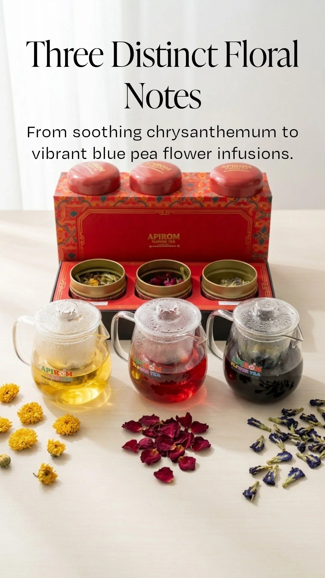 The Timeless Elixir Collection: Premium Boxset 
Exclusive for your care giver
only at Line my shop : @apiromflowertea