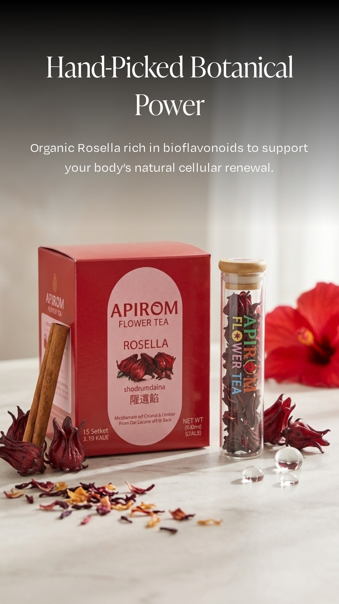 APIROM Suriyanamasakarn Rosella Original  Tea
