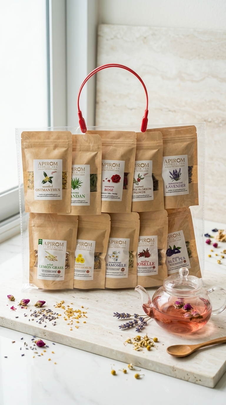 10 Flower tea Sample set