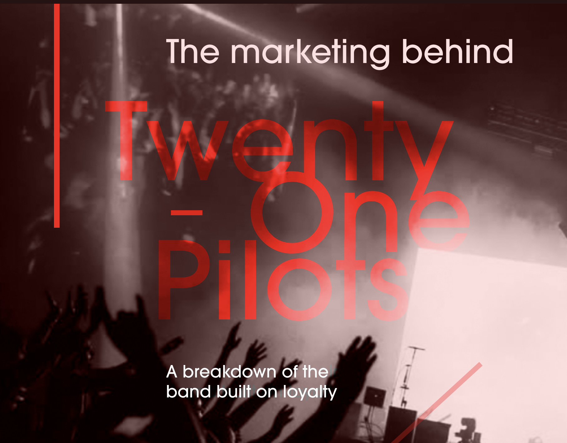 History of Twenty One  Pilots Website