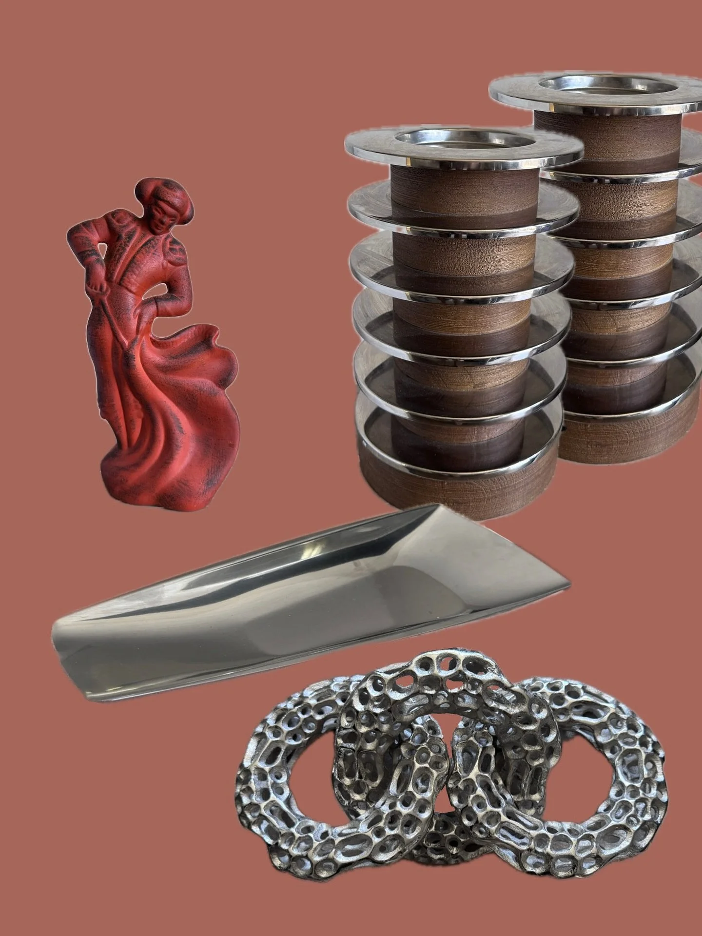 ✨ New vintage finds just in! ✨ From sculptural metalwork to bold decorative accents, these pieces are perfect for adding a touch of drama and personality to your space. Statement-worthy, timeless, and totally unique.