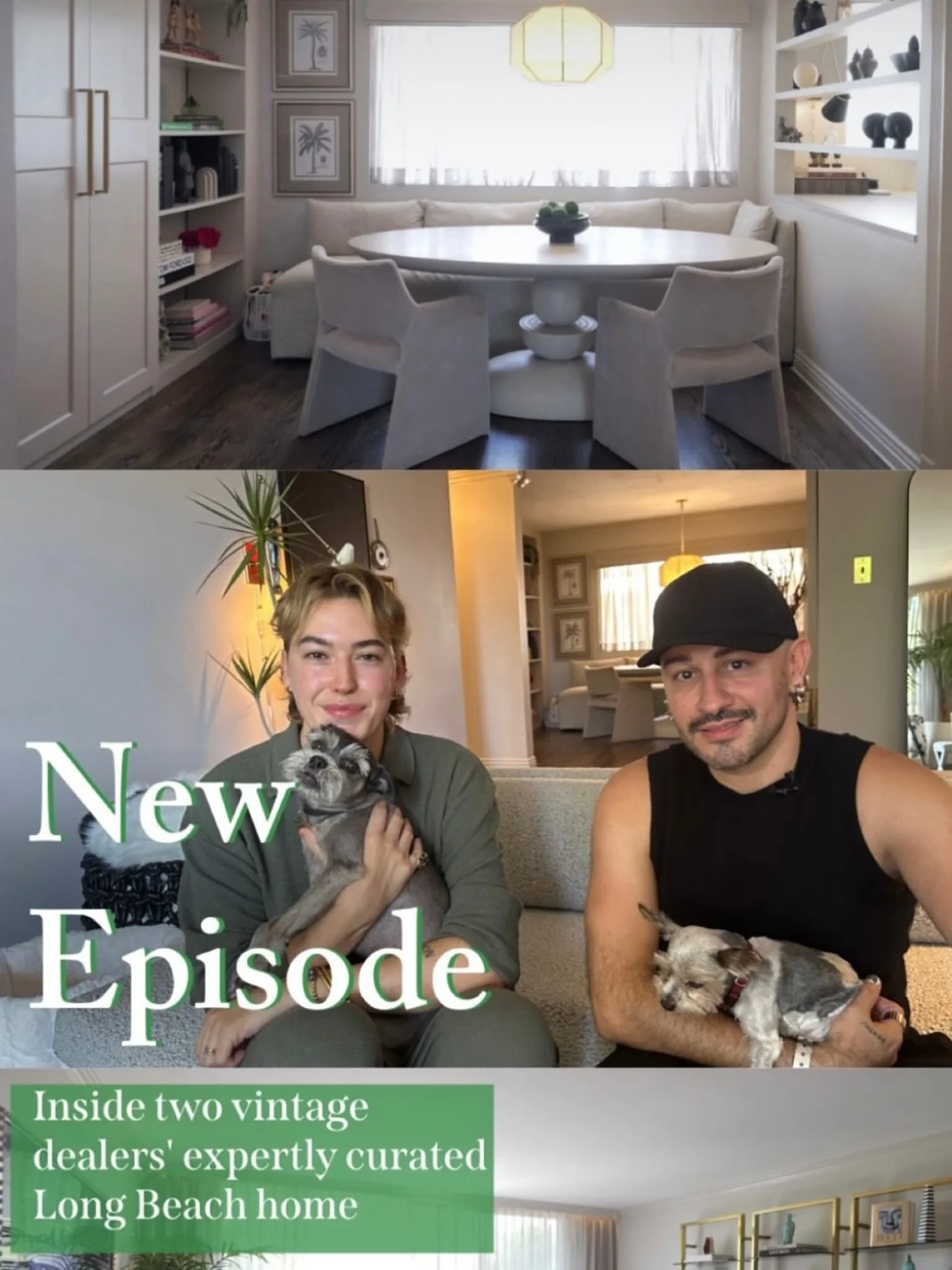 Feeling so grateful. @homeworthy just featured One Good Eye cofounders Joshua &amp; Jarrod&rsquo;s curated modern home! 🏡✨ It&rsquo;s such a meaningful space, and we&rsquo;re thrilled to share the stories behind it.

Haven&rsquo;t seen the episode y