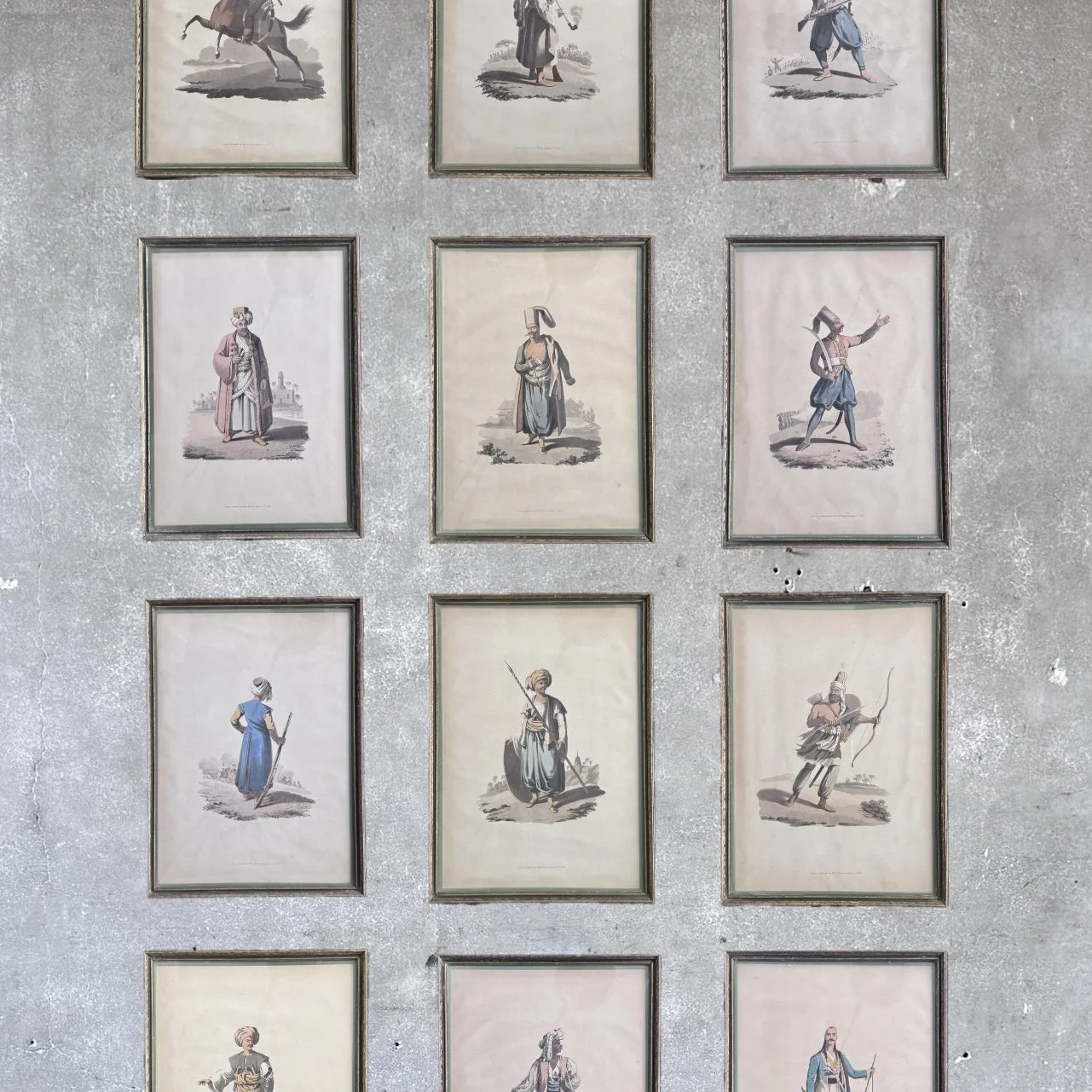 The Military Costume of Turkey (12) Framed Prints