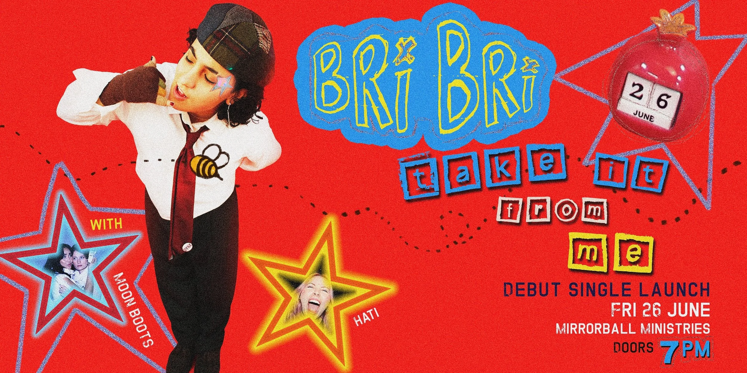 BRI BRI - 'TAKE IT FROM ME' SINGLE RELEASE SHOW
