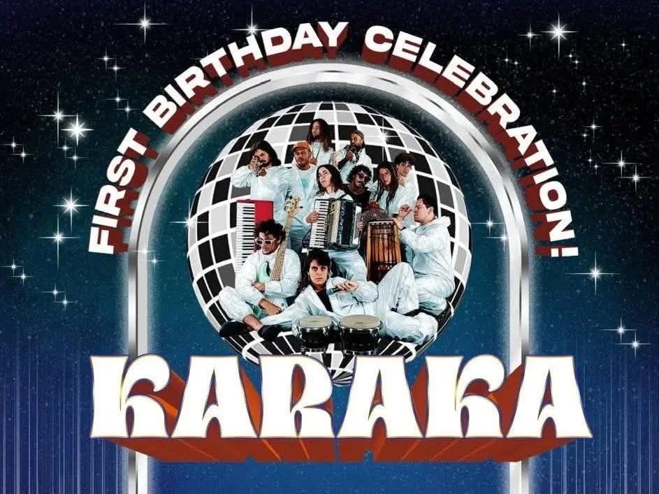 Karaka Orchestra live mirrorball's first birthday