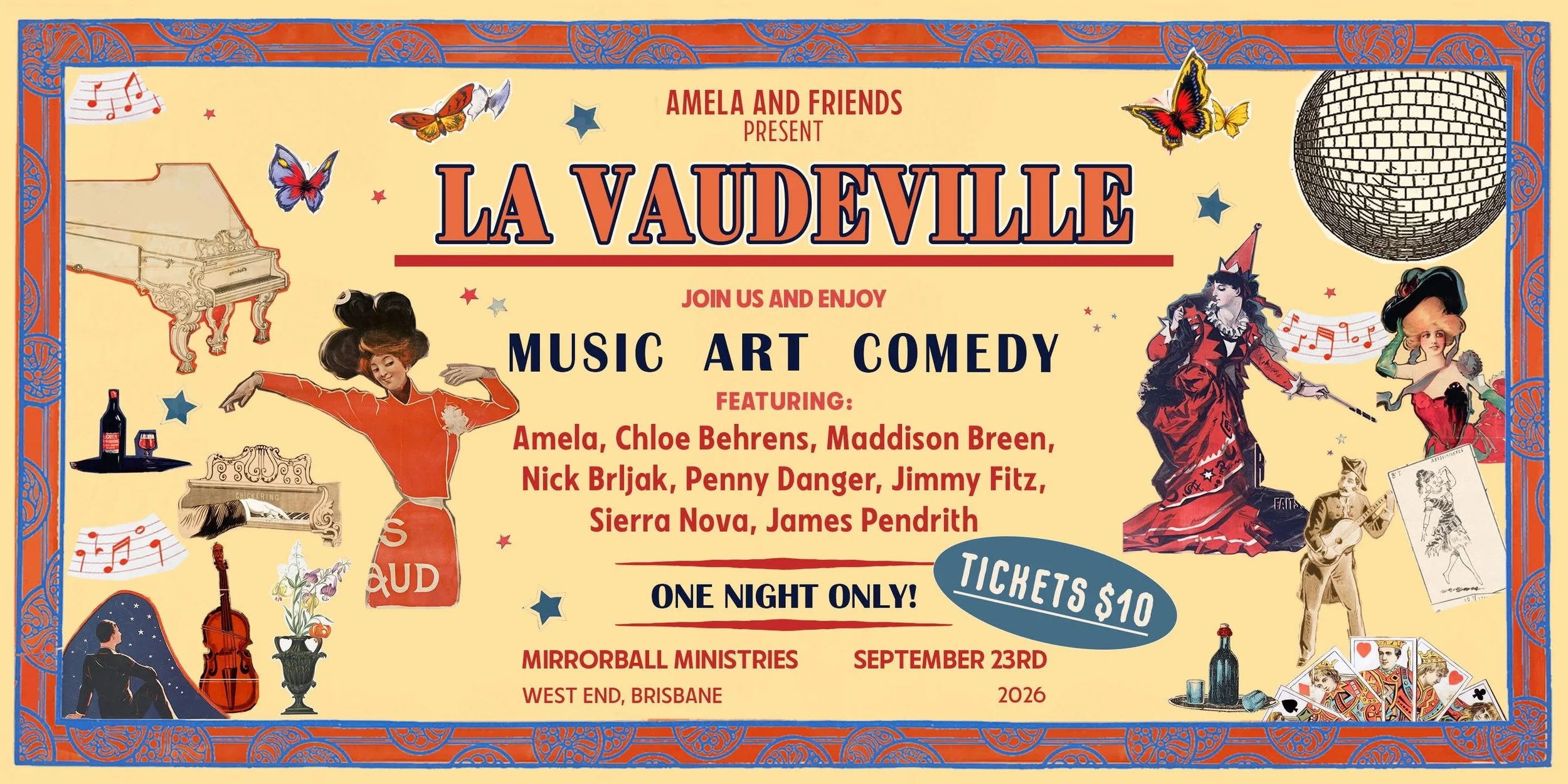 Amela &amp; Friends Presents: La Vaudeville!