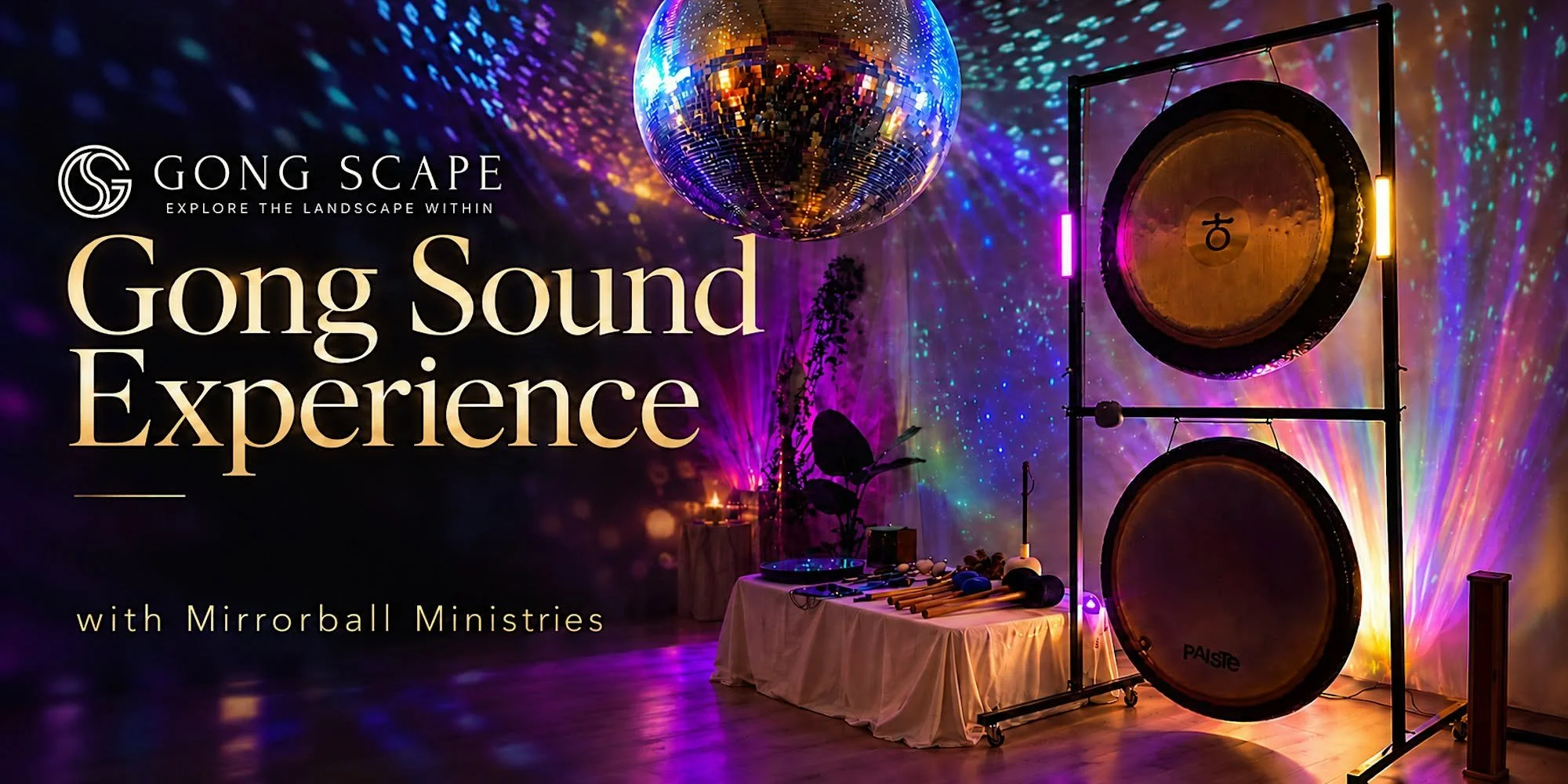 Gong Sound Experience with Leith James — Mirrorball Ministries