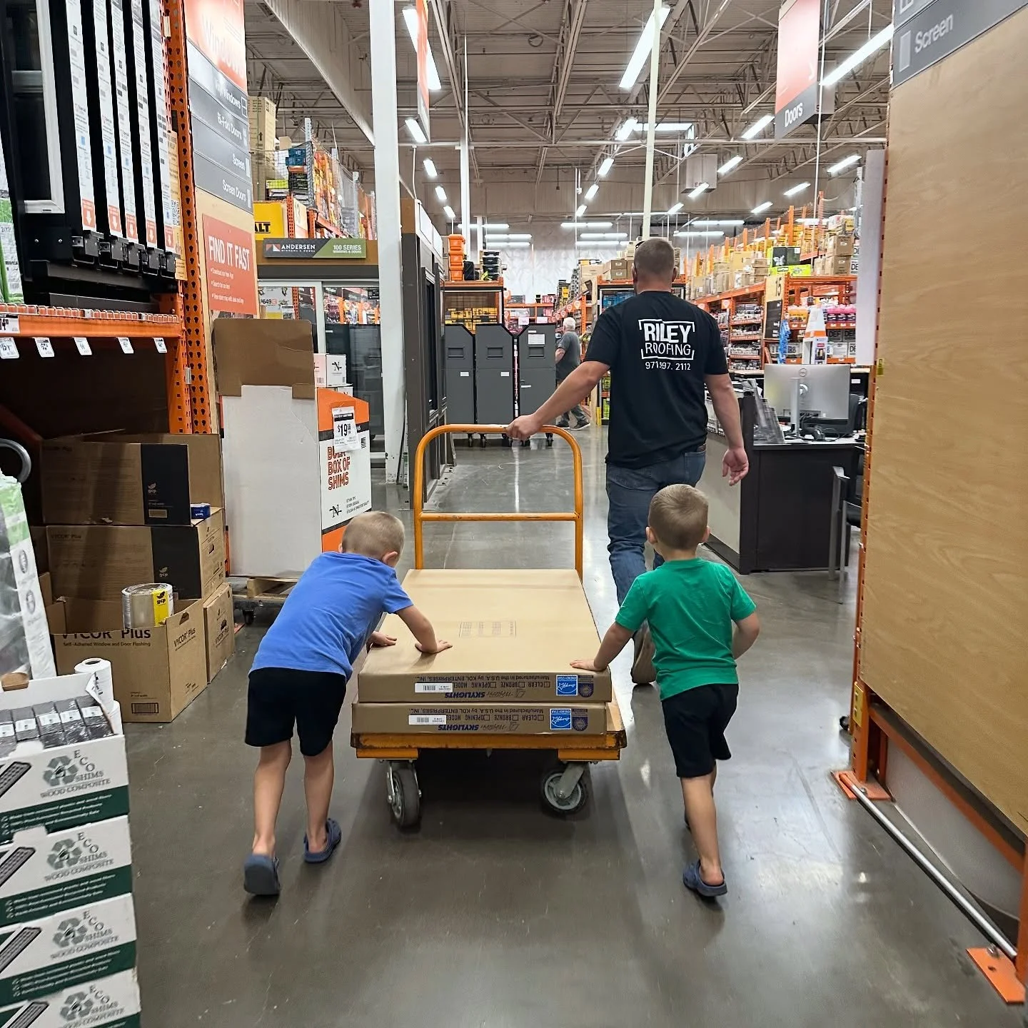 When we say family-owned and operated, we truly mean it! You&rsquo;ll find our little ones right there with us &mdash; watching, learning, and &ldquo;helping&rdquo; in their own way (even if that just means handing us nails or offering moral support 