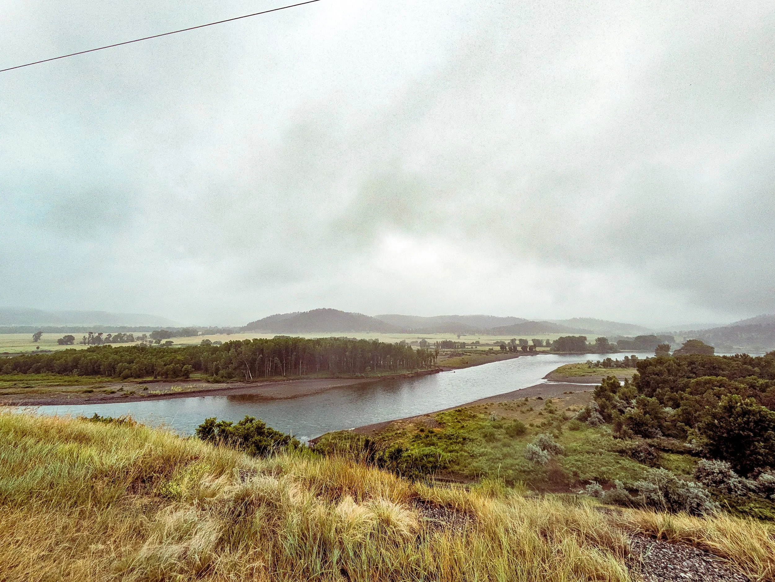 Day 26 - Cold, wet miles to Livingston