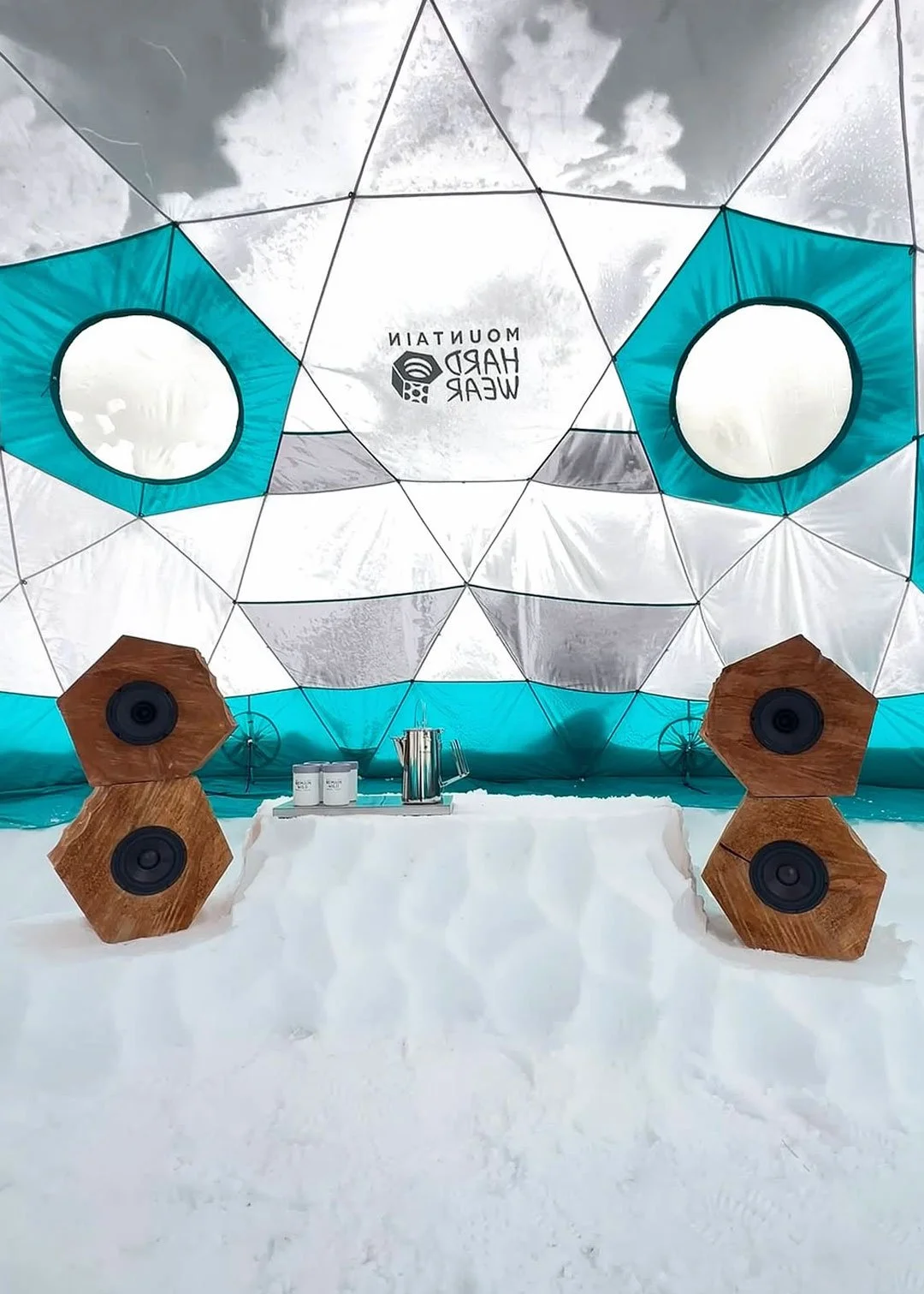 photography of mountain hardwear brand event at brighton ski resort