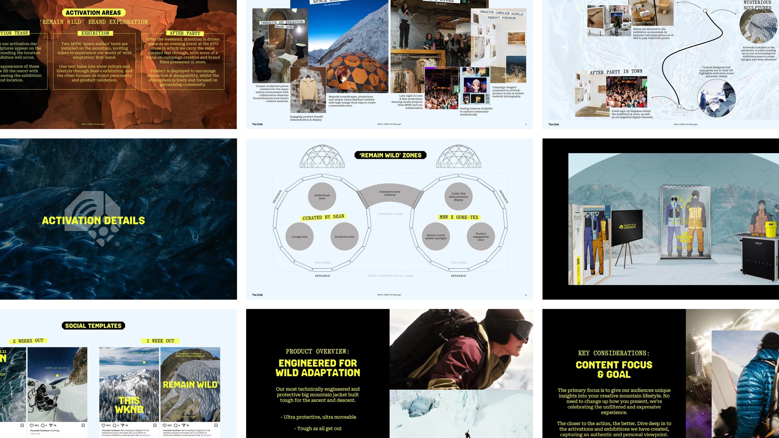 cropped image of marketing event presentation