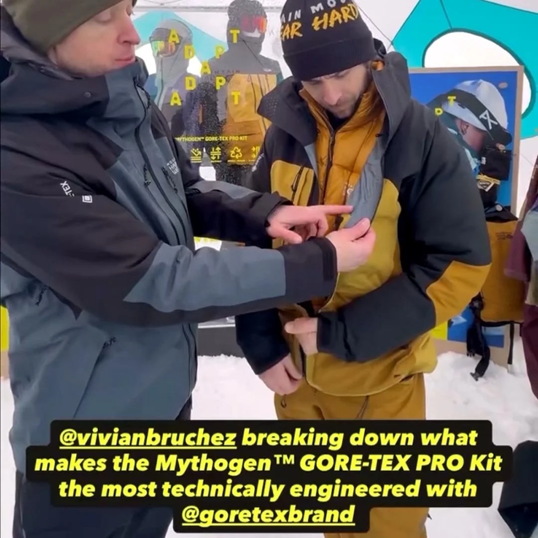 photography of mountain hardwear brand event at brighton ski resort