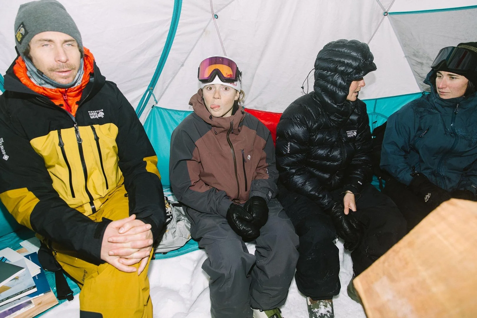 photography of mountain hardwear brand event at brighton ski resort