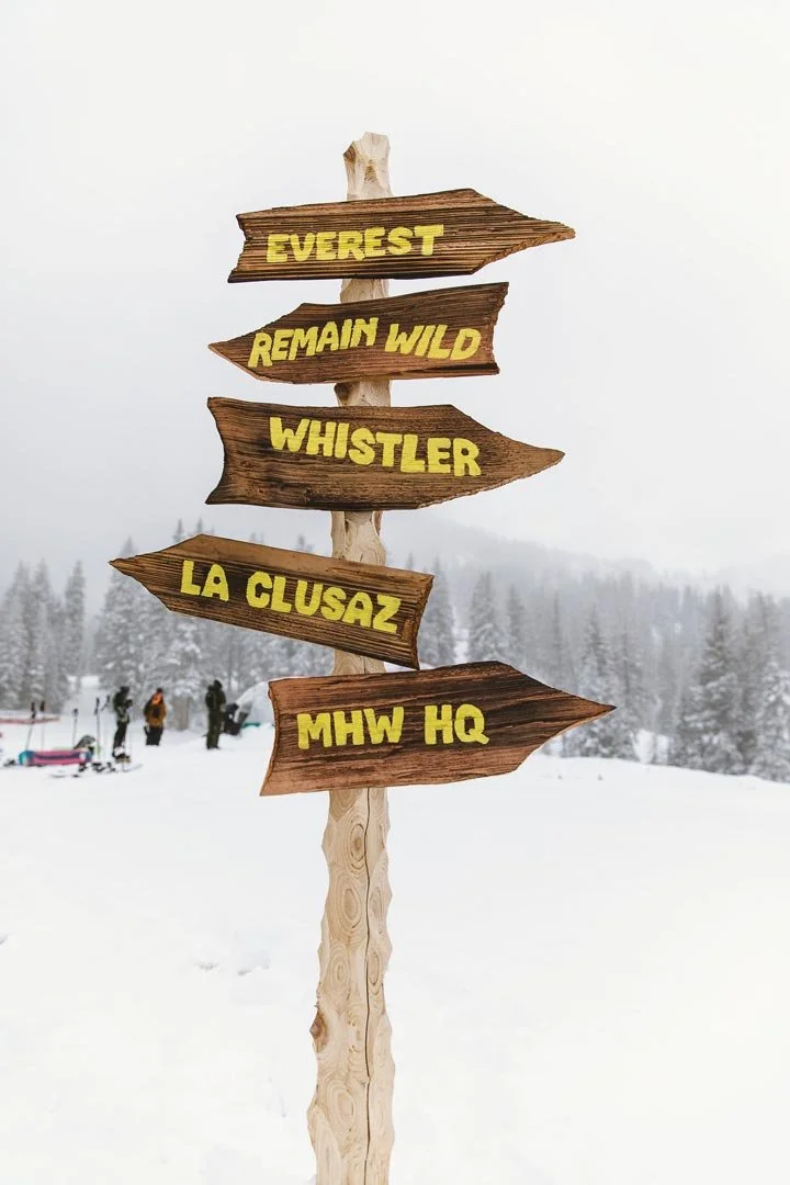 photography of mountain hardwear brand event at brighton ski resort