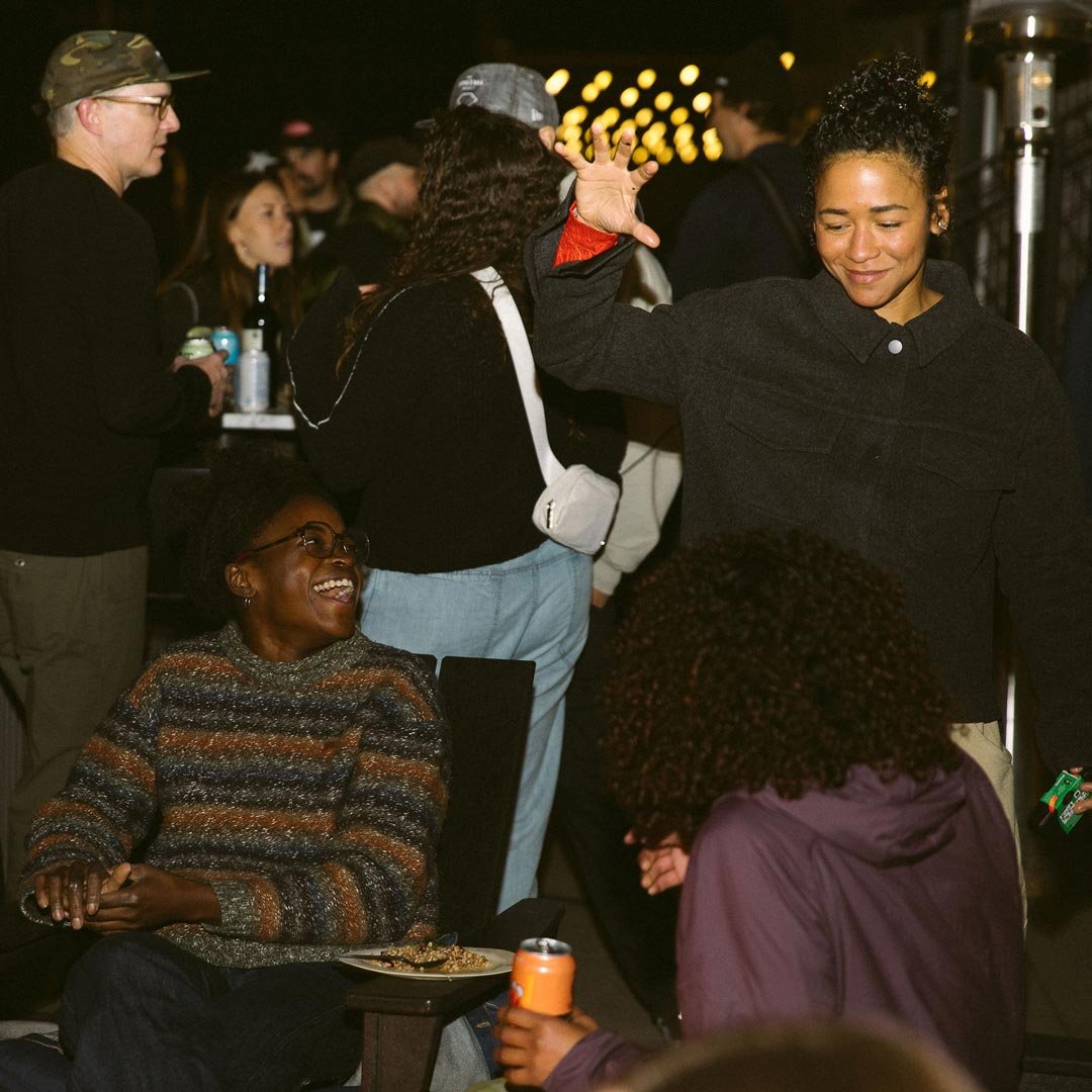 photography of mountain hardwear brand exhibition at brighton evo ski shop