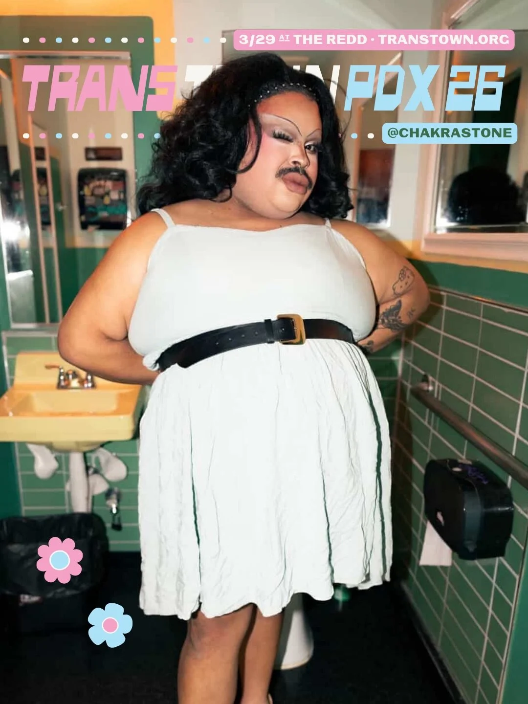 This Sunday @chakrarstone is on the Trans Town PDX stage and you do not want to miss it. 👀

She gets money. Her body tea. Super thick and super pretty. 😍 

Tickets at transtown.org 
🌸 March 29 
🌸 The Redd 
🌸 @werqtogether
